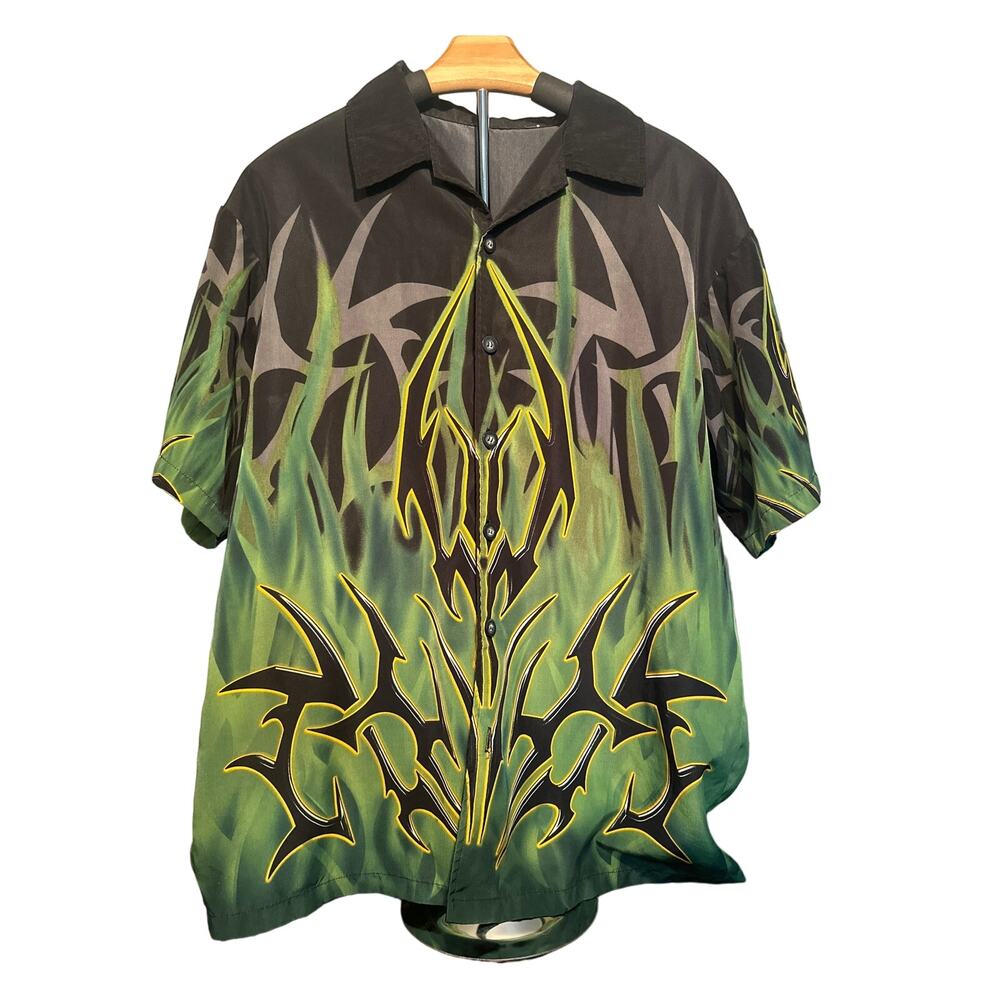 Vintage Flame Shirt (No Tag) Size L/XL